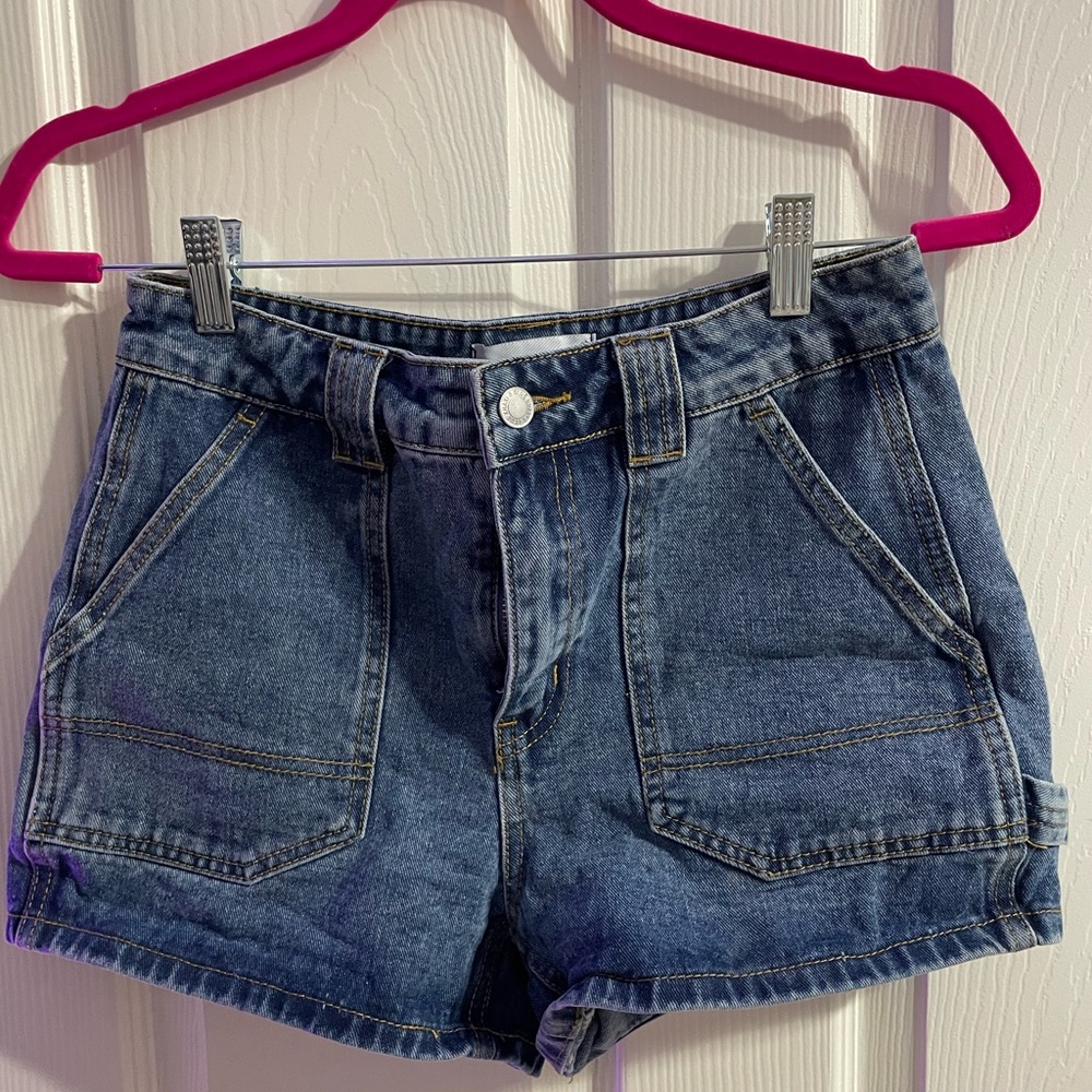 DENIM SHORTS! Khaki And Blue Women’s Shorts